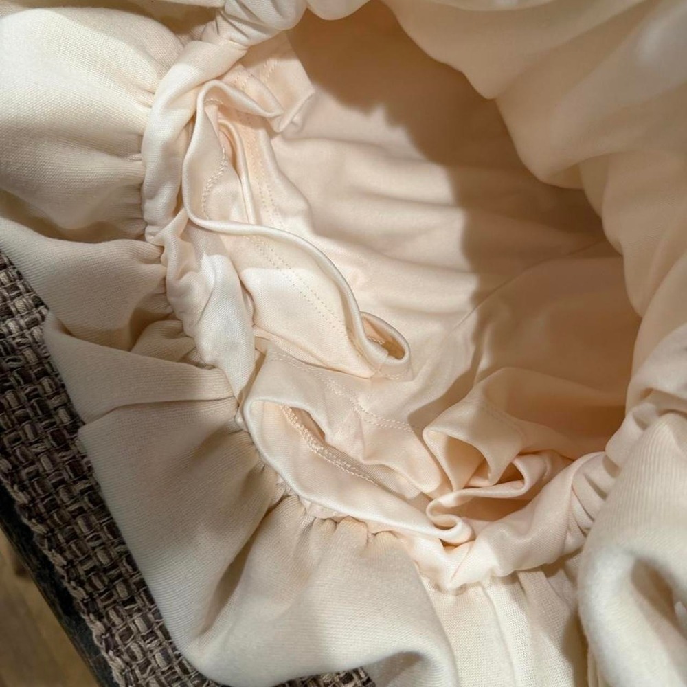 Jolie & Joy cream bubble shorts/skirt
